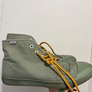 Green High-Top Sneakers